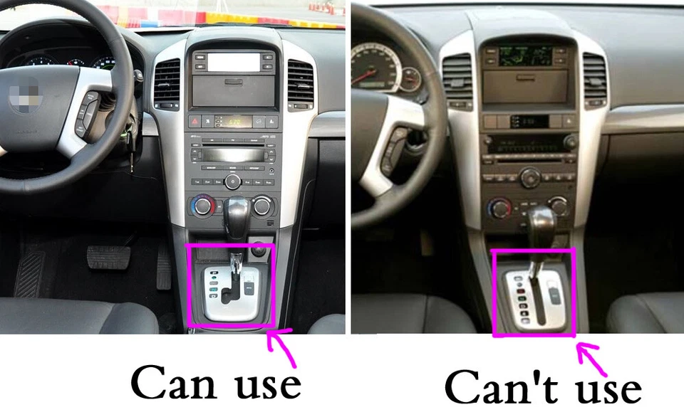 For Chevrolet Captiva 2007-2011 3D Carbon Fiber Pattern Interior DIY Trim Decals - Image 2 of 4