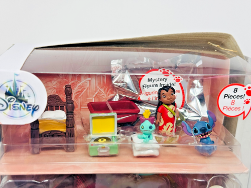 Disney Animator's Collection Littles Lilo & Stitch 8 Pc. House Playset 2024 NIB - Imagen 3 de 9