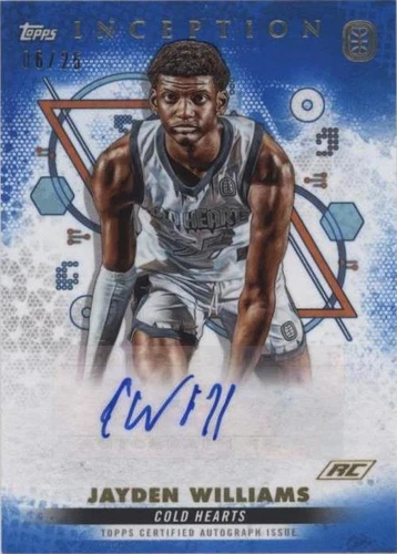 2022-23 Topps Inception OTE Overtime Elite - Jayden Williams #IA-JW1