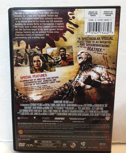 300 (Widescreen Edition) - DVD - Picture 2 of 4