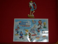(&Uuml;-Ei) Kinder JOY Looney Tunes EU 2004, 3 Figuren mit BPZ NEU,weil nie bespielt,