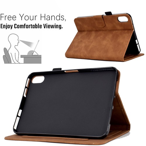 PU Leather Smart Case for iPad Air 11 2024 M2 10th 9/8/7/6/5th 9.7 Air 1/2/3/5 - Picture 9 of 74