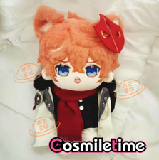 Genshin Impact Tartaglia Childe Plushie Plush 20cm Doll Clothes Dress Up Anime