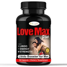 Testosterone Booster Male Enhancing Dietary Supplements Libido Stamina Strength