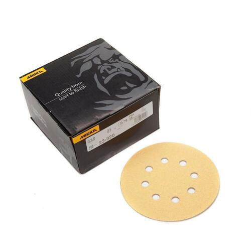 Assorted Packs Of Mirka Abranet Abrasive Discs P120-1200, 125mm And