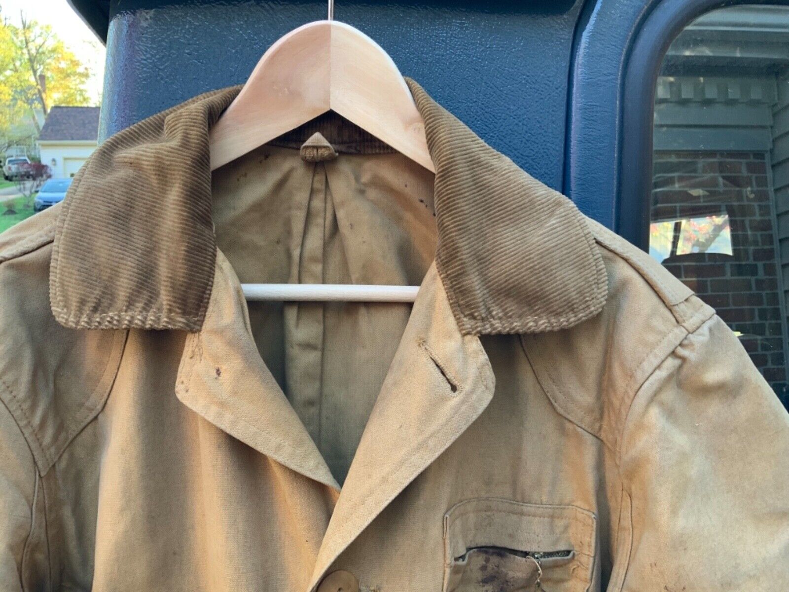 VINTAGE AMERICAN FIELD HUNTING JACKET THE HETTRIC… - image 6