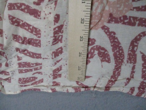 Jonathan Adler Scarf Womens Red Cream Geometric Mod Viscose Tunic New NWT - Picture 9 of 10