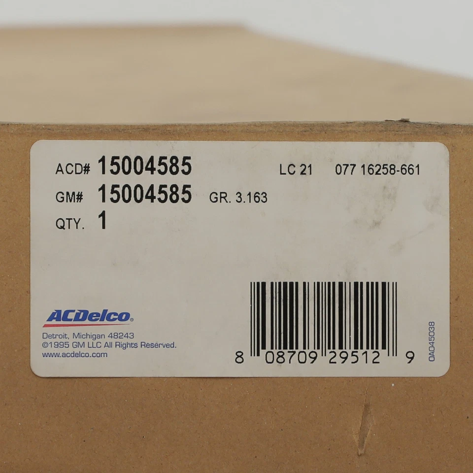 Tubo de alimentación de combustible trasero genuino GM 1997-2002 Chevrolet GMC Blazer Jimmy LT 15004585 Foto 4 de 4