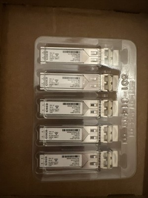 Cisco GLC-FE-100FX 10-2077-02 Transceiver Box Of 5