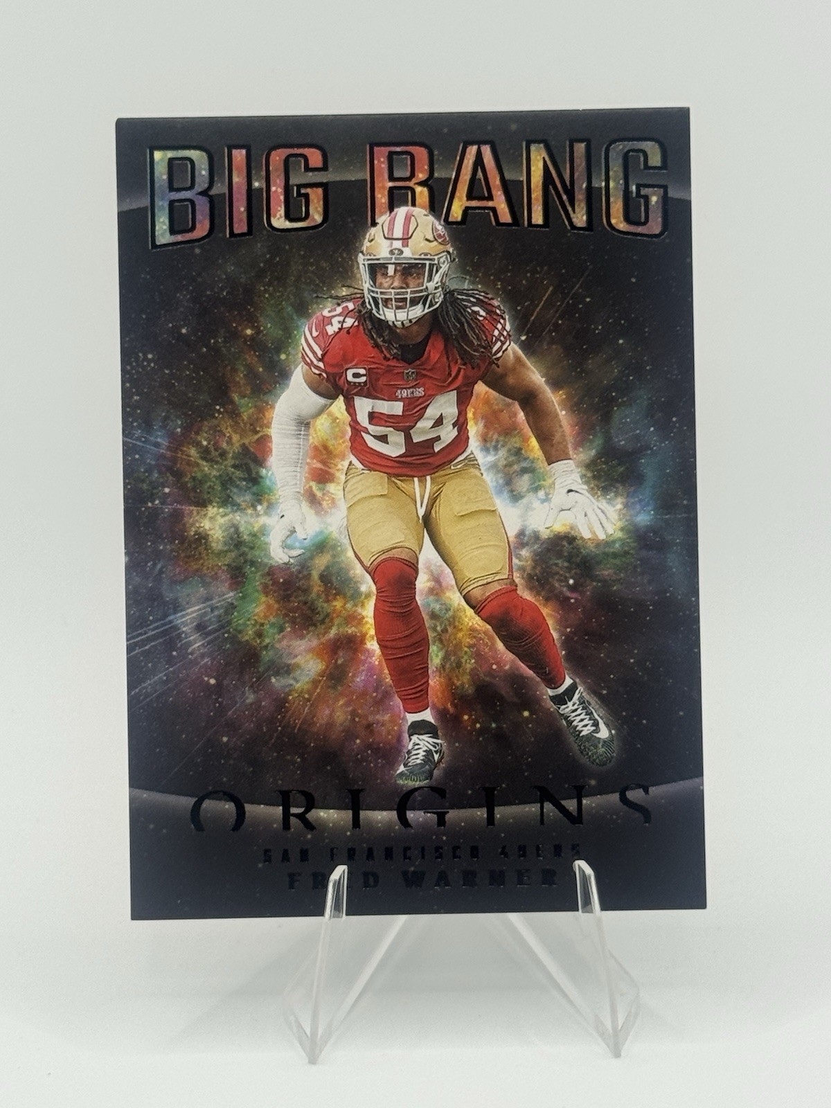 2023 Panini Origins - Fred Warner #BB-15 Big Bang Case hit SSP 49ers