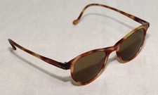 Sonnenbrille Vintage 40er Jahre Neu Acetat Braun Pantos Made in France
