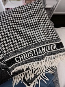 CHRISTIAN DIOR オブリーク ブランケット Dior Throw | eBay