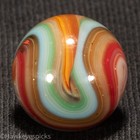Sammy's Mountain AV OX Swirl Marble 5/8" Mint Hawkeyespicks sg — photo 1
