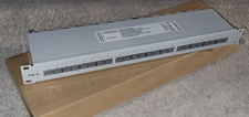 Panel Setec C6 24 puertos Cat.6 panel de conexión 19" blindado 8336724 puerto LSA RJ45