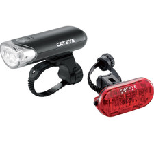 Image of CatEye EL-135 Front / Omni 5 Rear Bike Light Set | MTB ROAD GRAVEL