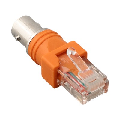 BNC-RJ45-Adapter BNC-RJ45-Adapter Bu?geld Glatt Kratzfestigkeit Gegen Verschlei?