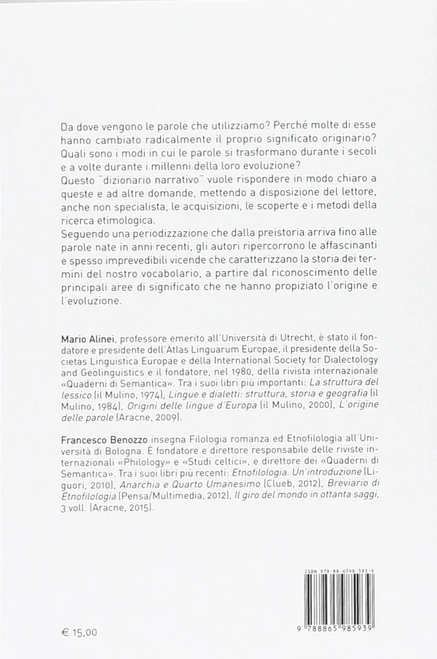 Francesco Benoz DESLI. Dizionario etimologico-semantico della lingua (Paperback) - Image 2 of 3