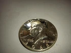 1968S Kennedy Half Dollar 40% Silver Coin In BU Condition Toning See Pics