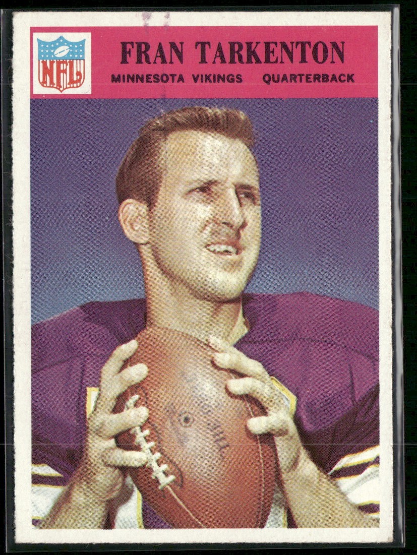 Fran Tarkenton 1966 Philadelphia #114 Minnesota Vikings