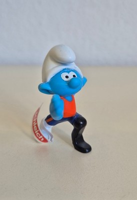 NEU Schleich Figur Schlumpf Para Leichtathletik Sprinter Bladerunner Schlümpfe