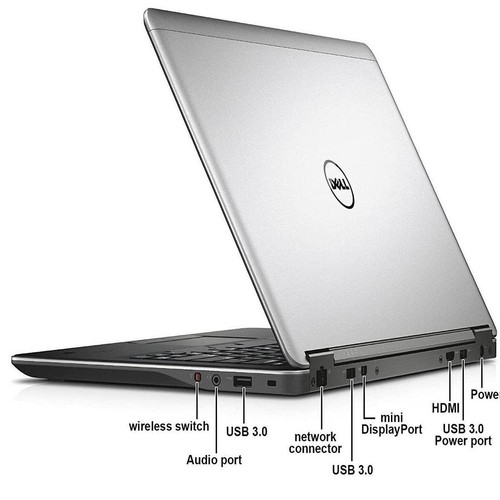 Dell E7440 I5 14 " 4gb 120gb Computer Notebook HDMI Ultrabook Win Refurbished - Picture 2 of 5