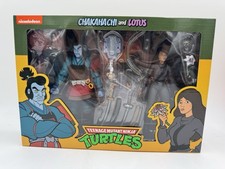 NECA TMNT Teenage Mutant Ninja Turtles Chakahachi & Lotus Cartoon Action Figures