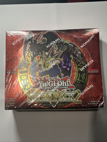 Yugioh Retro Pack 2 (2025) Booster Box 24 Packs Fresh From The Case