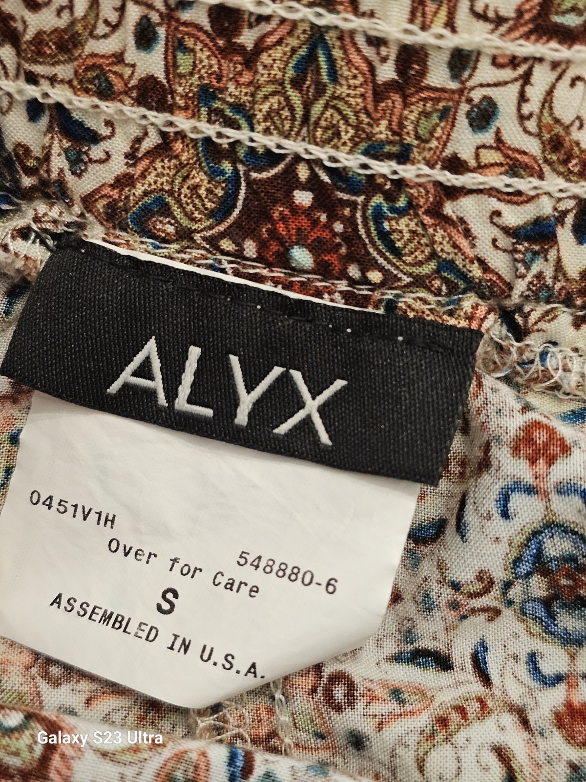 ALYX Multicolor Geometric Pattern Regular Women's… - image 5