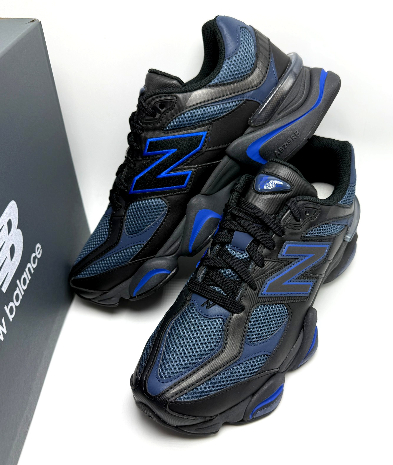 New Balance 9060 Black / Indigo Men's Shoe U9060BLB sz 9-12