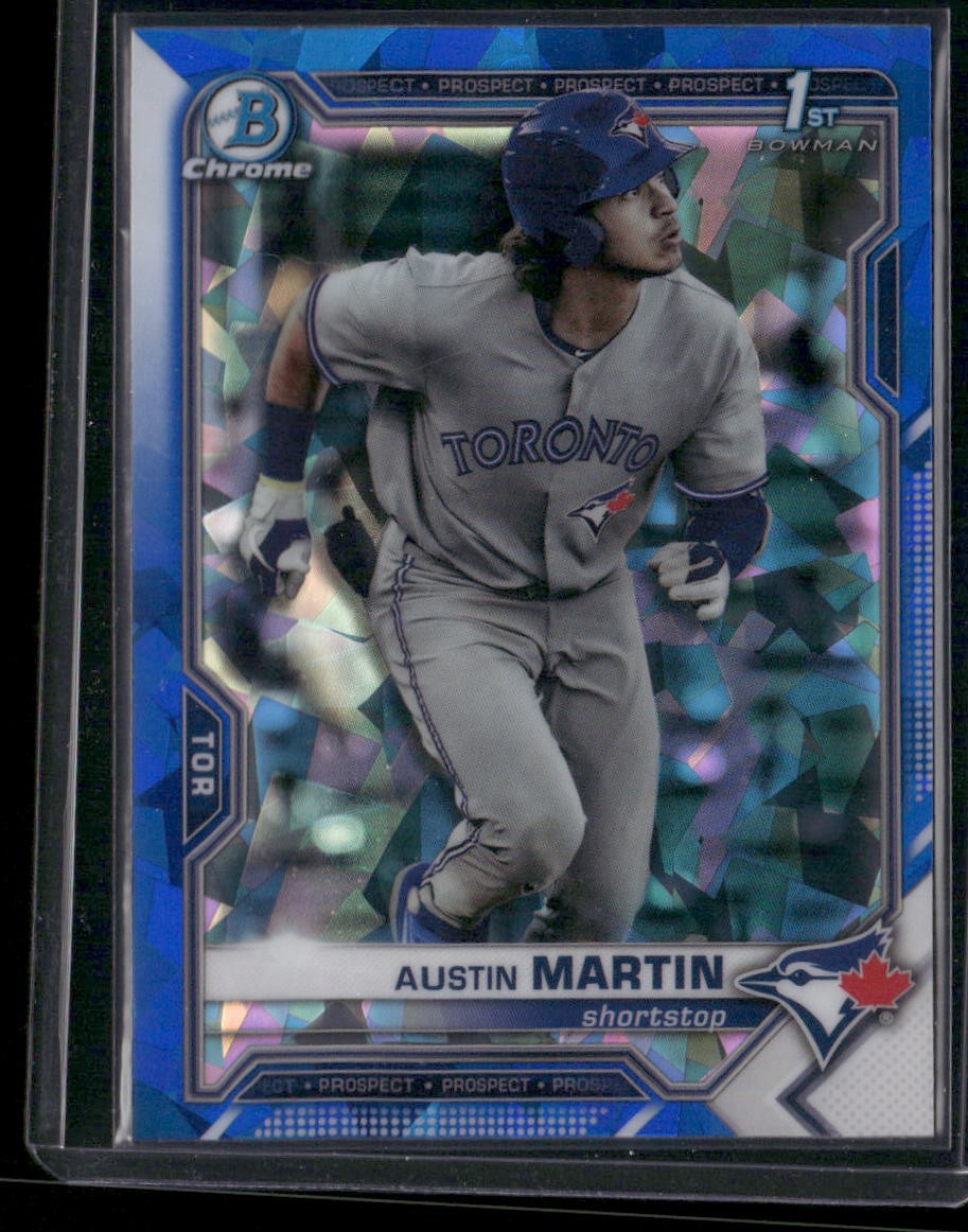 2021 Bowman Sapphire Edition #BCP-87 Austin Martin