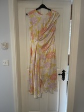 ASOS Dress Size 12 Ruched Split Open Back Vgc Lipsy Zara