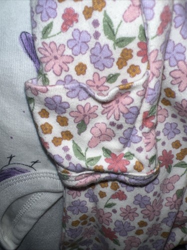 Paket Baby Mädchen Gr. Neugeborene lila Kleiderschrank 12 Teile - Bild 6 von 7