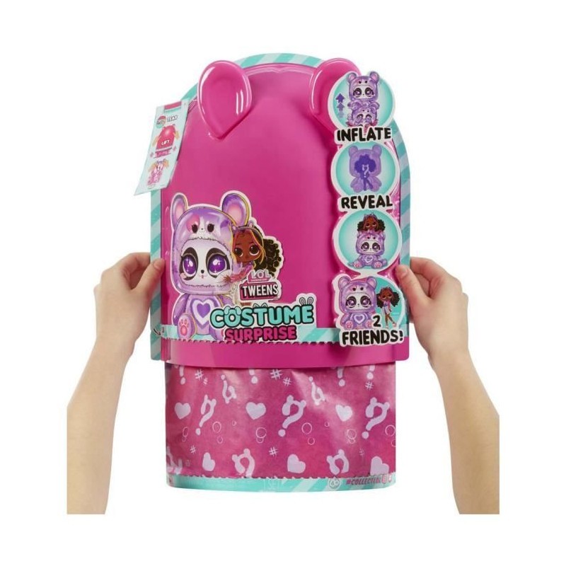 Poupée Tweens Costume Hoops Cutie L.O.L. Surprise 17cm avec animal surprise