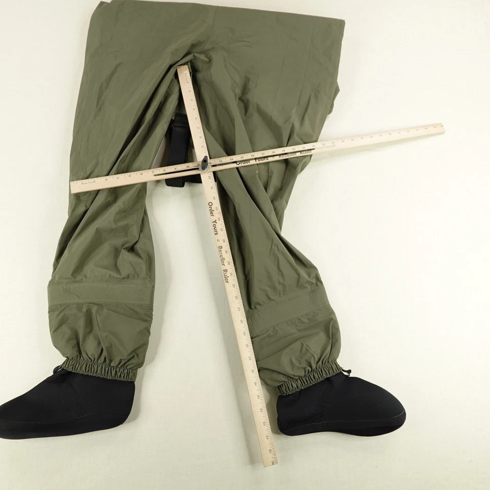 LL Bean Waders Women XL Fly Fishing Waterproof Nylon Neoprene Overalls Soft Foot - Image 4 of 4