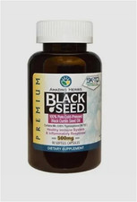 Amazing Herbs Cold-Pressed Black Seed Oil 500mg Softgels - 90 Capsules 9/2027