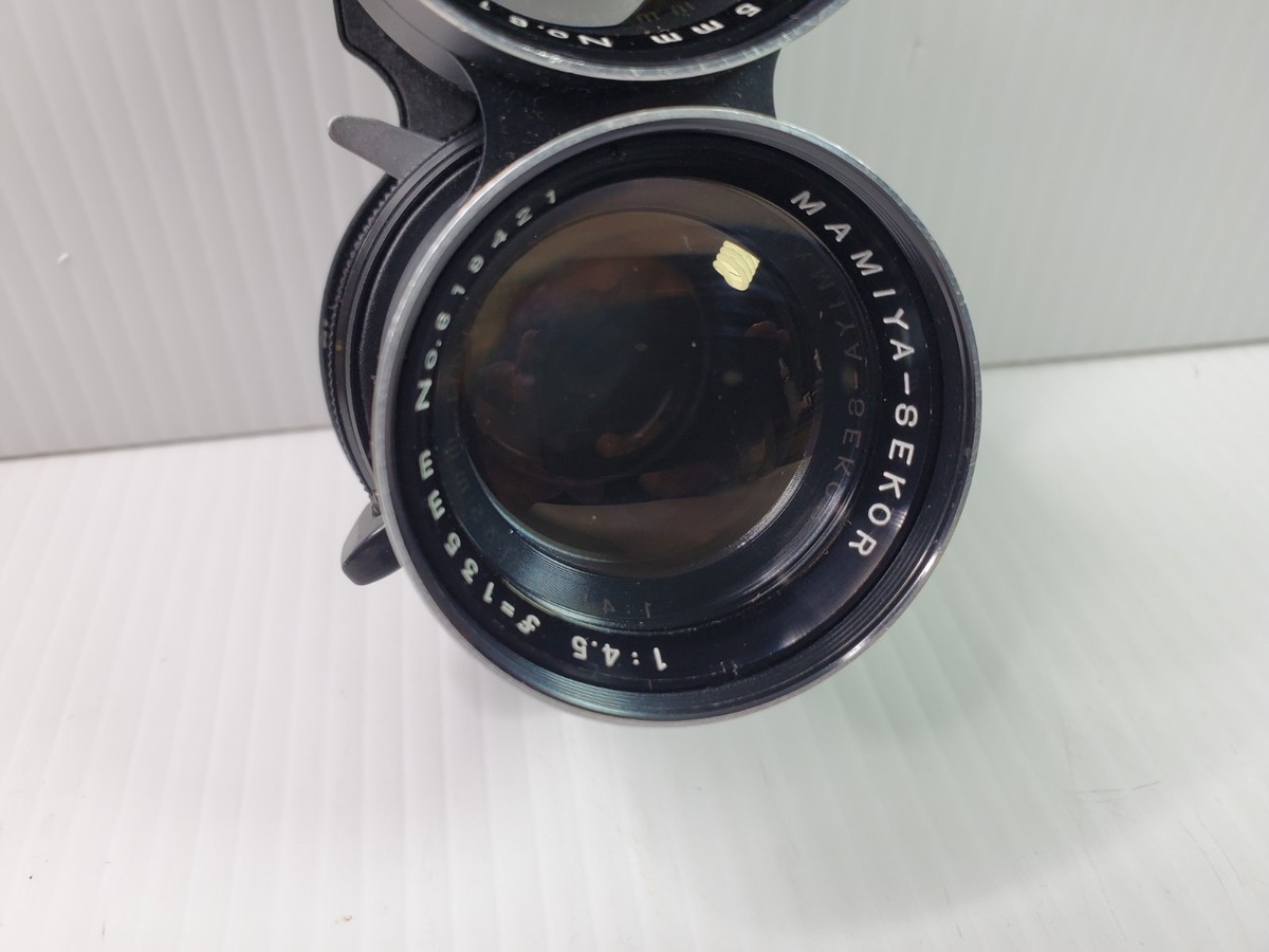 Mamiya Sekor 135mm f/4.5 C330/220用 セコール As-Is] Mamiya Sekor 135mm f/4.5 TLR Lens for C330 C220 From