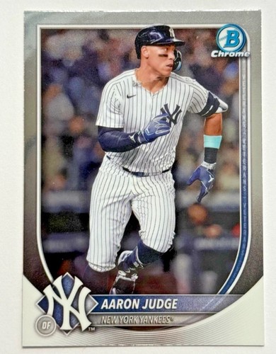 2025 Bowman Chrome Baseball #99 Aaron Judge Yankees