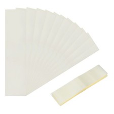 1000Pcs Shrink Bands, 115 28mm PVC Clear Perforated Shrink Bands