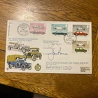 GB 1982 British Motor Cars RFDC15 Flown & Signed RAF FDC BFPS1789  1176/1580