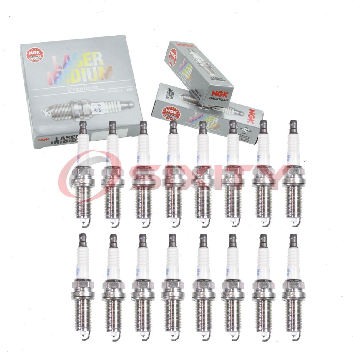 16 pc NGK Laser Iridium Spark Plugs for 2019-2020 Ram 1500 Classic 5.7L V8 vk