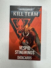 Warhammer 40000 40K Kill Team Vespid Stingwings Datacard confezione sigillata nuova 3826