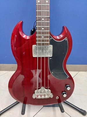 EPIPHONE EB-0 Used 2010 Okoume body Okoume neck Red w/Gig case