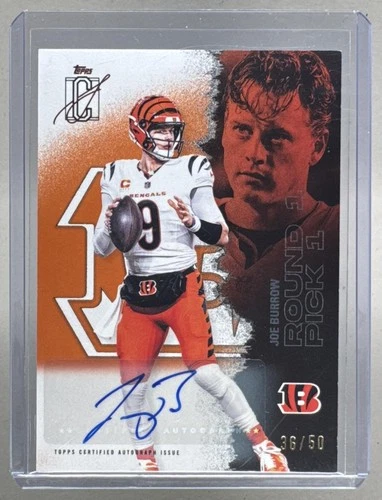 2025 Topps Signature Joe Burrow Veteran Class Autographs (RAW)