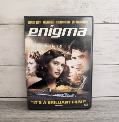 Enigma (DVD 2002 Widescreen) Douglas Scott Kate Winslet Original insert included