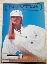 Novita of Finland Vintage Knitting Magazine Number 9 Sweater Sewing Projects (H)