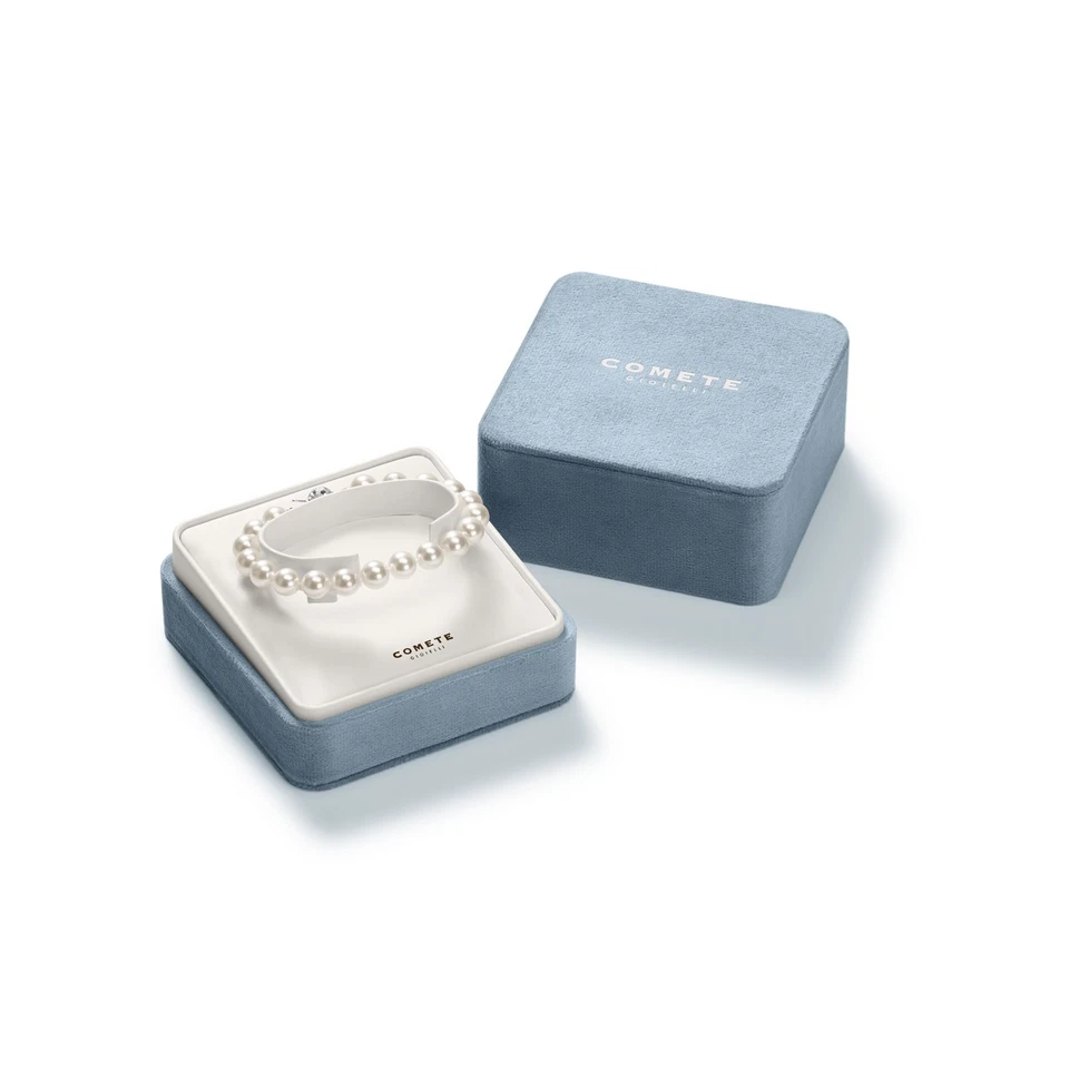 Ciondolo STORIA DI LUCE ORO PERLA CUORE COP264 Comete Donna - Immagine 2 di 2