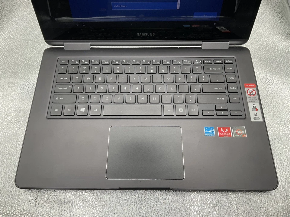 SAMSUNG Notebook 7 Spin 15.6" FHD Touch AMD RYZEN 5 2500U 128GB SSD 8GB RAM - Image 3 of 4