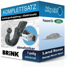 Für Land Rover Range Rover Sport 05-09 BRINK Anhängerkupplung abnehmbar + 7polig