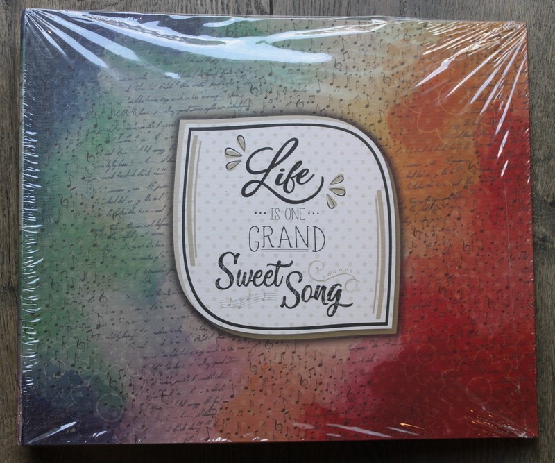 Quick Quotes - 3 Ring 12"x12" Scrapbook Album w/10 12"x12" Page Protectors
