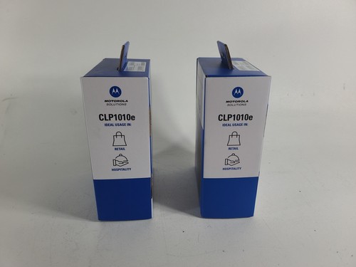 2 x Motorola CLP1010e 1-kanałowe 2-drożne radio biznesowe UHF (CLP1010E) - Zdjęcie 4 z 5